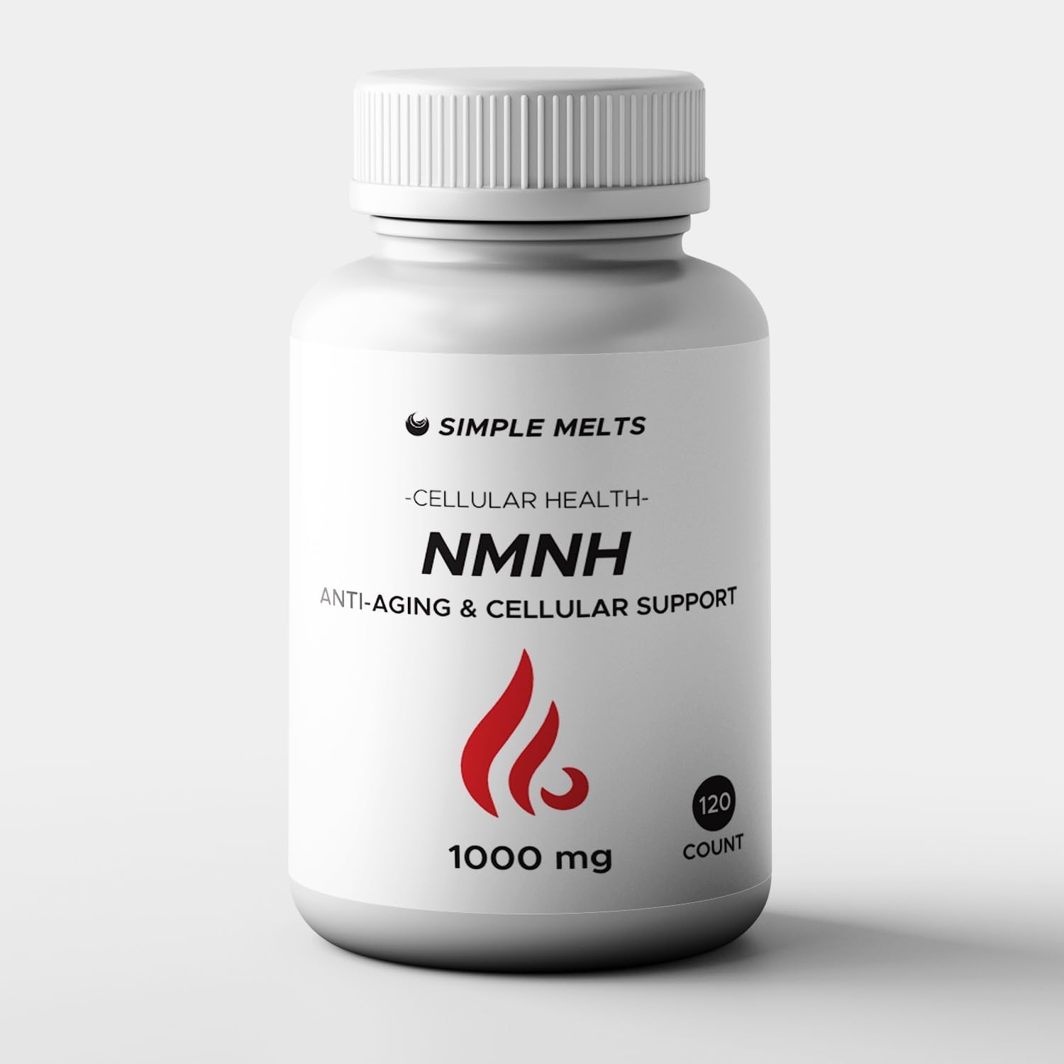 NMNH (Dihydronicotinamide Mononucleotide) 1000mg with NAD⁺, Resveratrol, Berberine, Quercetin & Grapeseed Extract – Anti-Aging, Energy, Focus & Cellular Support – 120 Capsules