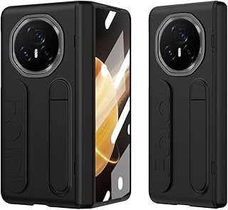 Drop Protection Case Compatible with Huawei Honor Magic V3 Case with Stand Built-in Screen Protector, Hinge Protective Case Full-Body Shockproof Protective Phone Case Compatible with Honor Magic V3(Bl