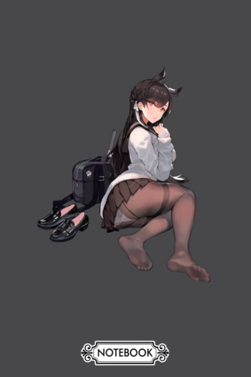 Atago Azur Lane A65890 Notebook: Diary, 6x9 120 Pages, Lined College Ruled Paper, Planner, Journal, Matte Finish Cover