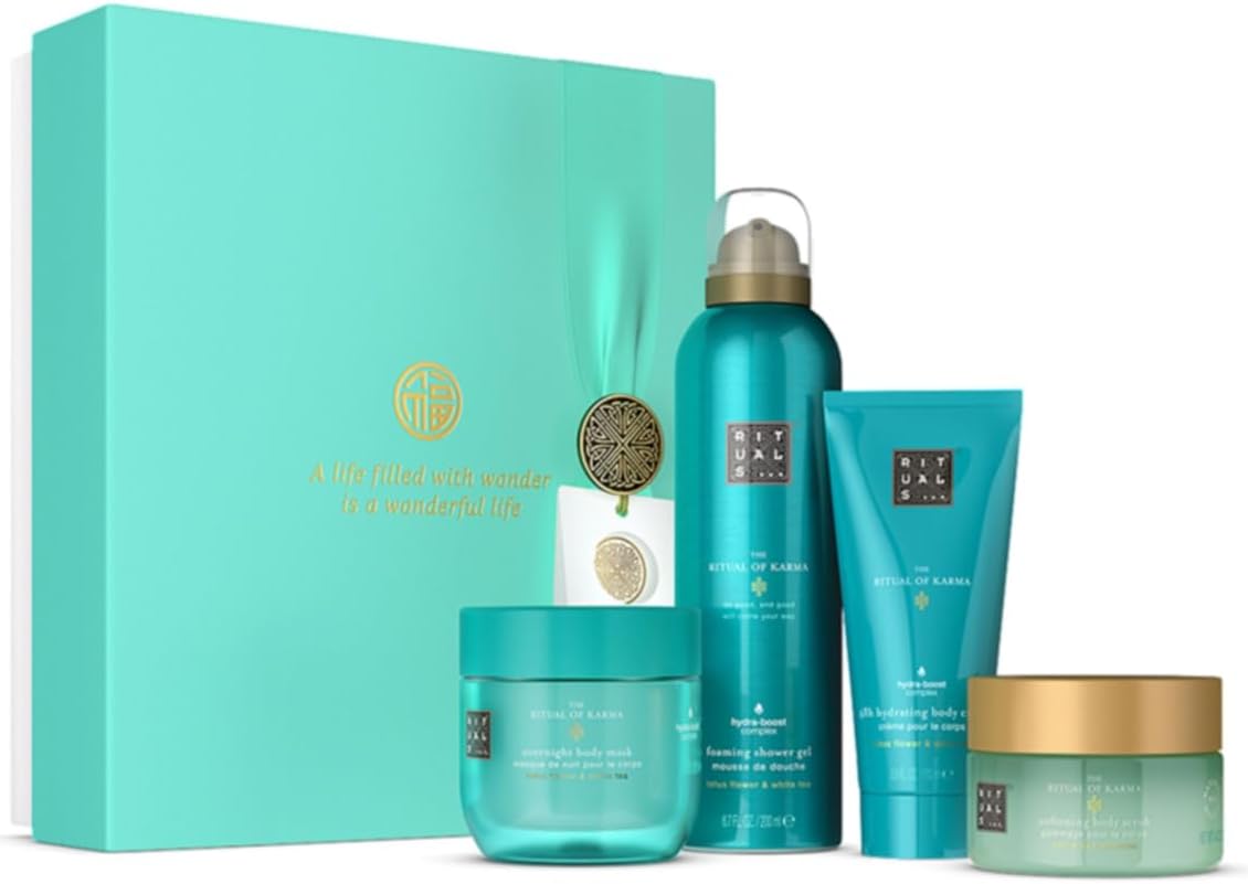 Rituals Karma Medium Gift Set, Lotus Flower Bath Routine