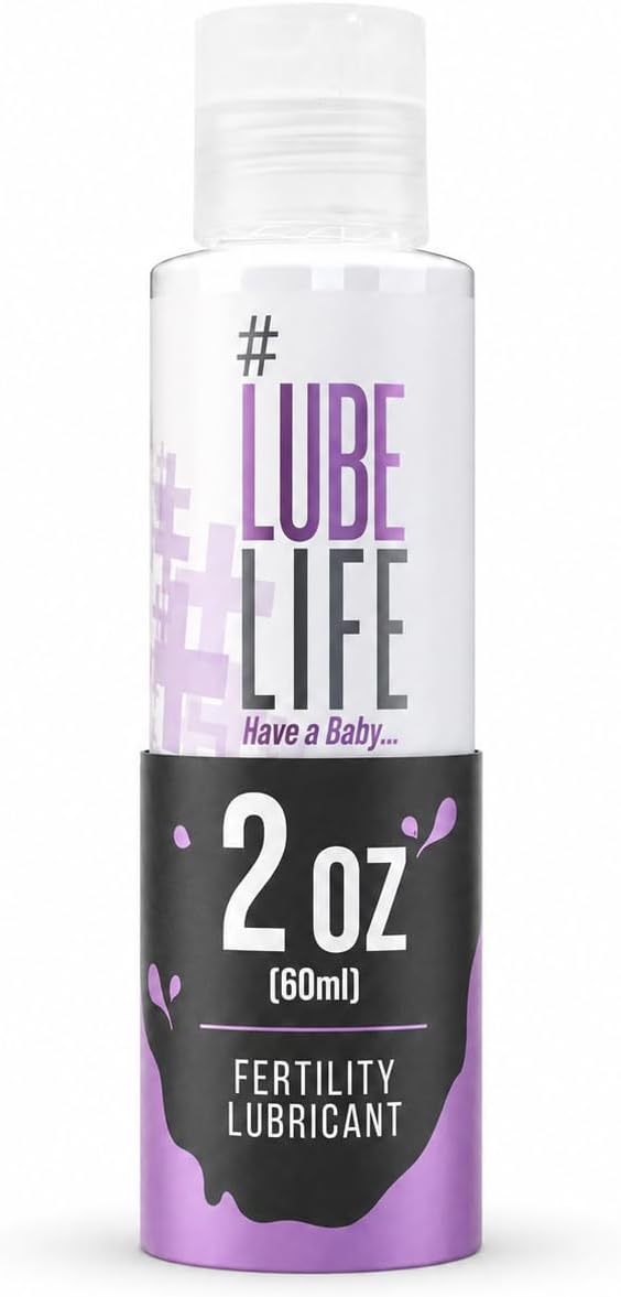 LUBELIFE Water Based Fertility Lube, Personal Lubricant, Vegan, 2 Fl Oz