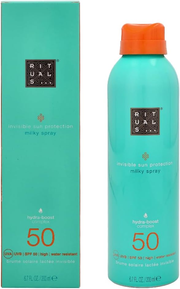 Rituals 1246-52487 Beauty Care The Ritual of Karma Sun Pretection Milk Spray SPF50 200 ml for Adults, Ideal for Long-Lasting Everyday Fragrance wear, 200 ml, spf50