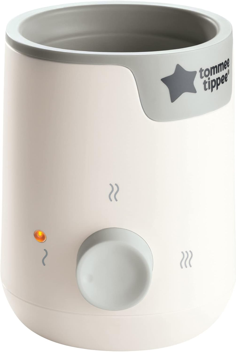 Tommee Tippee Easiwarm Bottle Warmer, White, Warms Breast Milk to Body Temperature in 4 Minutes, with Automatic Timer and One-Dial Operation
