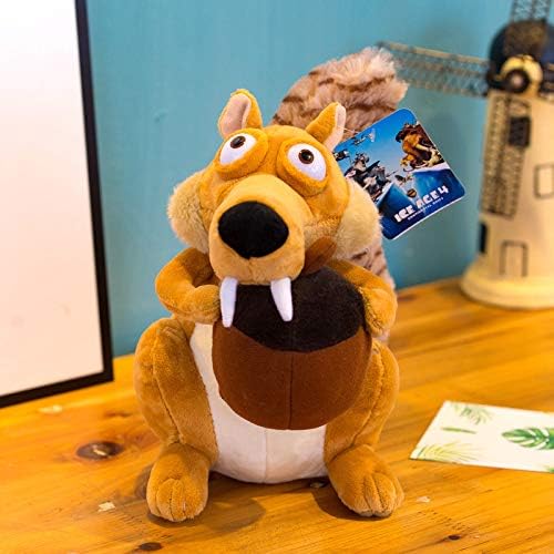 wanqueen Funny Cute Animal Doll Ice Age 3 Scrat Squirrel Stuffed Plush Toy Gift 27cm