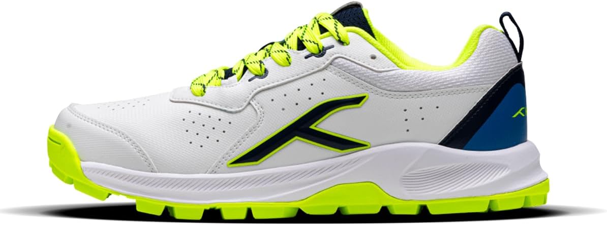 Hundred HyperDrive Cricket Shoes | TerraSpike Rubber Studs | Embedded Support Plate for Stability | Lightweight & Durable | Ideal for Turf, Ground & Hard Surfaces