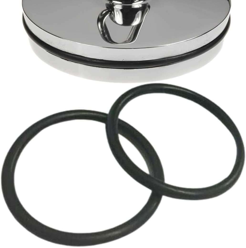 Citystores® 2 x 38mm Replacement O-Rings for Bath Plug - Universal Fit, Durable Rubber Seals 1 1/2"