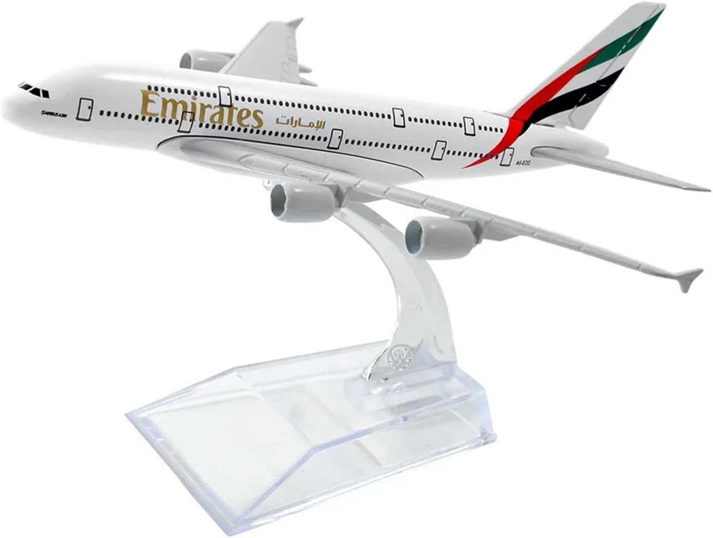 Model Plane, A380 Airplane Model 1:400 Diecast Airway Planes, Metal Aircraft with Display Stand for Adult Collectors & Aviation Enthusiasts