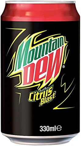 ( 24 Pack ) Mountain Dew Citrus Blast 330ml