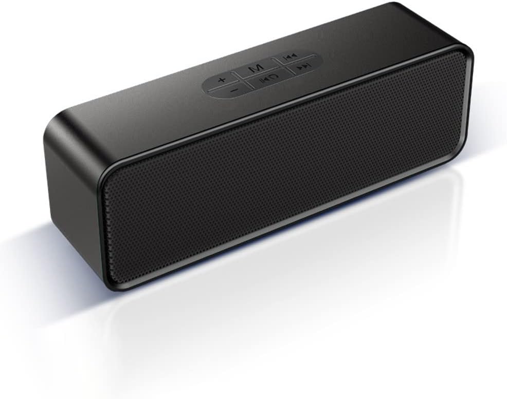 Bluetooth Speaker, Portable Wireless Bluetooth Speaker HD Stereo Sound, IPX5 Waterproof, 12H Playtime, Mic, TF Card, Mini Speakers for Home Garden Party Camping Travel