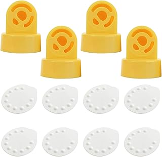 Nenesupply Membranes Valves Compatible with Medela Breast Pump Parts Not Original Medela Membrane Replacement Parts Accessories Compatible with Pump in Style Parts Symphony Harmony Hand Pump