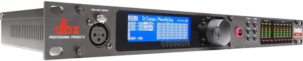 dbx DriveRack 260 2x6 I/O Loudspeaker Management System (Crossover, Graphic EQ, Parametric EQ, Auto-EQ, and Limiter)