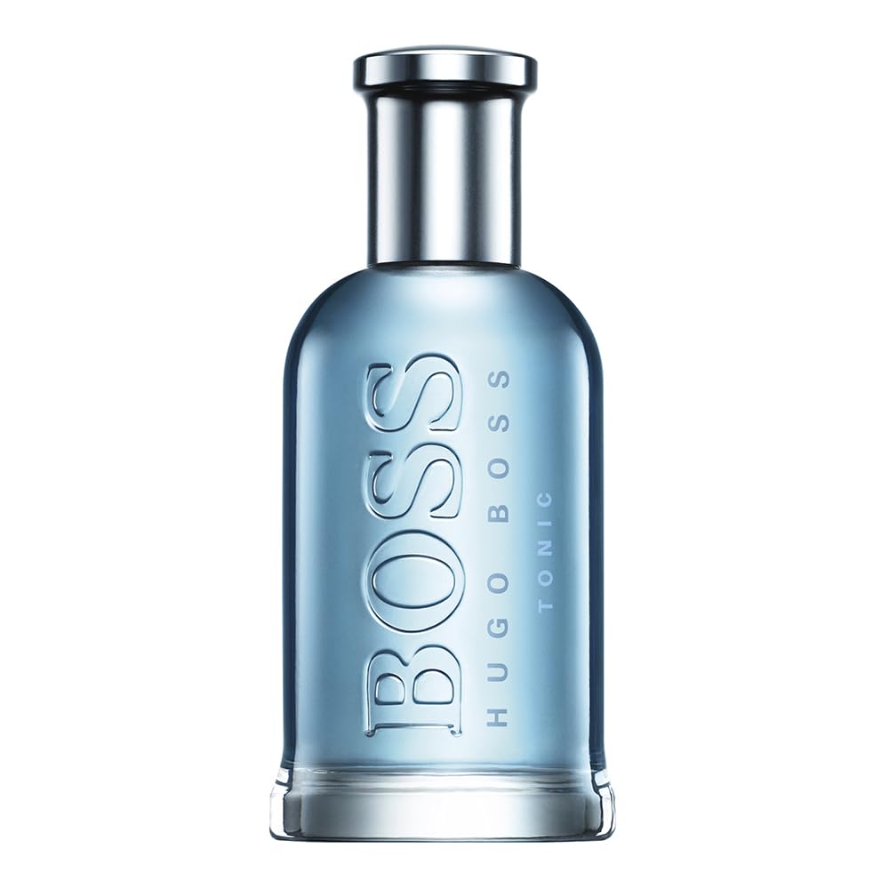 Hugo Boss Bottled Tonic Eau de Toilette – Ambery Men's Cologne – With Notes of Apple, Ginger & Rich Wood – Luxury Perfumes for Men – Long Lasting Fragrance