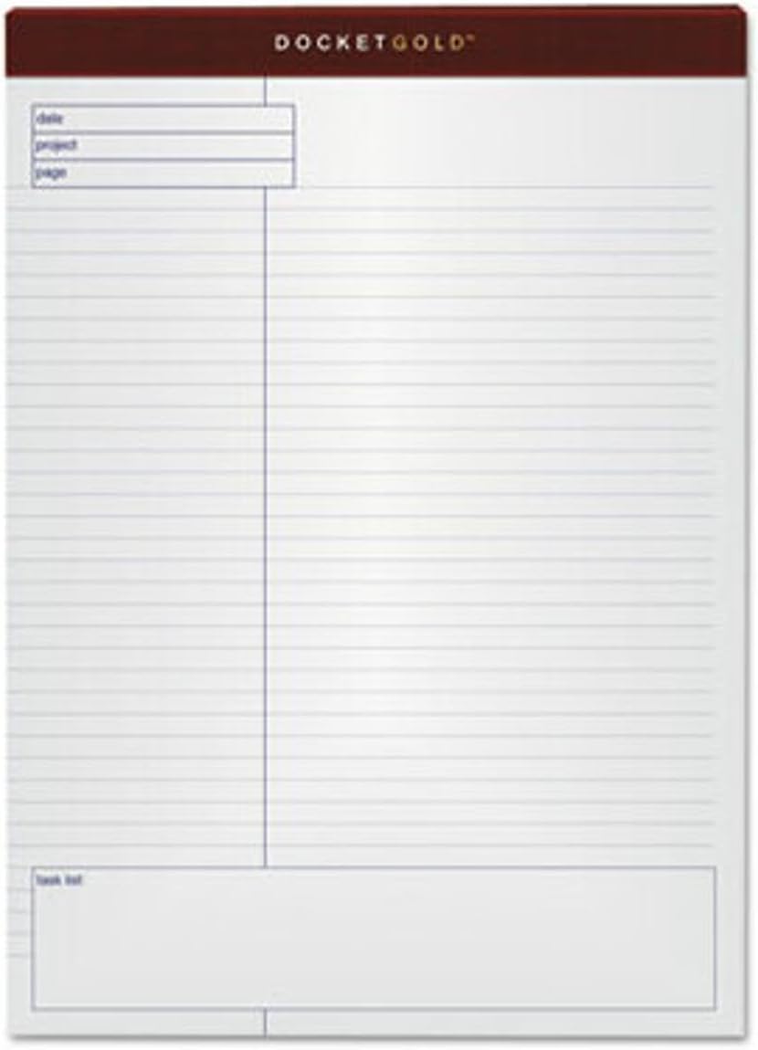 TOPS Project Planning Pads 40 Sheets per Pad, 4 Pads per Pack