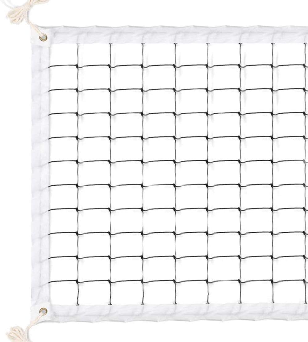 Professional Volleyball Net,Pool Volleyball Net with Aircraft Wire Rope, 32 FT x 3 FT, for Indoor and Outdoor