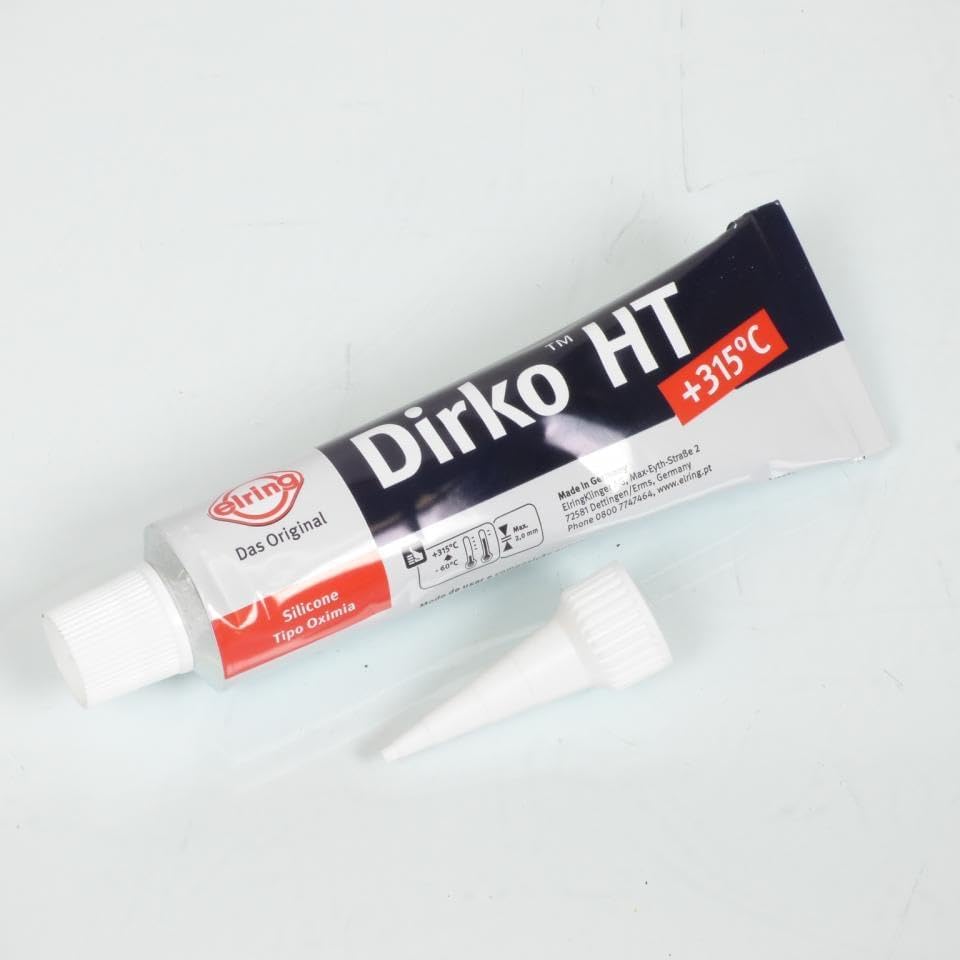Elring Dirko Silicone Paste Lubricant - 7ml, 60°C to +315°C, Engine Gasket Sealing, Prevent Corrosion