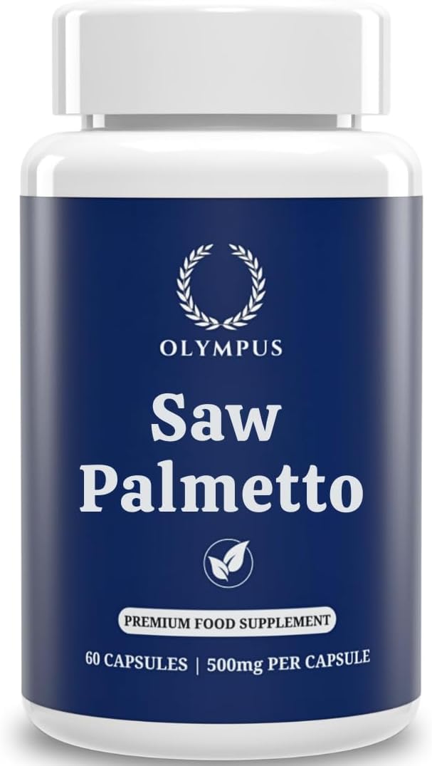 Lab Tested Pure Saw+ | 500mg Maximum Strength Serving | Fast Absorption 60 Capsules | One Ingredient | for Male Health, Strength, Performace, Natural