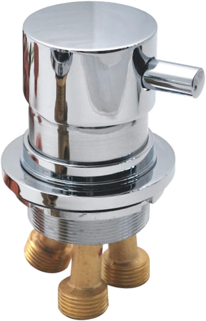 Splited Shower Mixer Tap Diverter Chrome Brass Shower Mixer Tap G1/2" Connector Cold And Hot Water Shower Mixer Valves For Bathroom,Mixing Valve