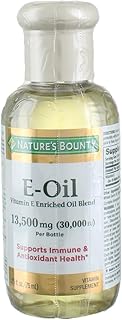 Nature’s Bounty Vitamin E Oil, Supports Immune & Antioxidant, 30,000IU Vitamin E, Topical or Oral, 2.5 fl Oz
