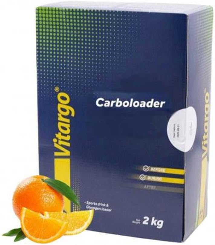 Vitargo Carboloader Orange Flavour, 2kg, Patented Starch Carbohydrate with Zero Sugar