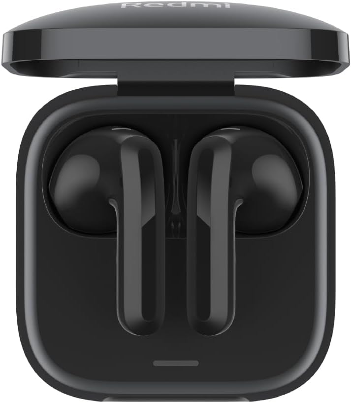 Xiaomi Redmi Buds 6 Active Wireles Earbuds (Global Version), Bluetooth 5.4 in-Ear Headphones, 30H Long Battery Life,Noise Cancellation for Calls, 5 Tuning Modes, IPX4 Waterproof - Black