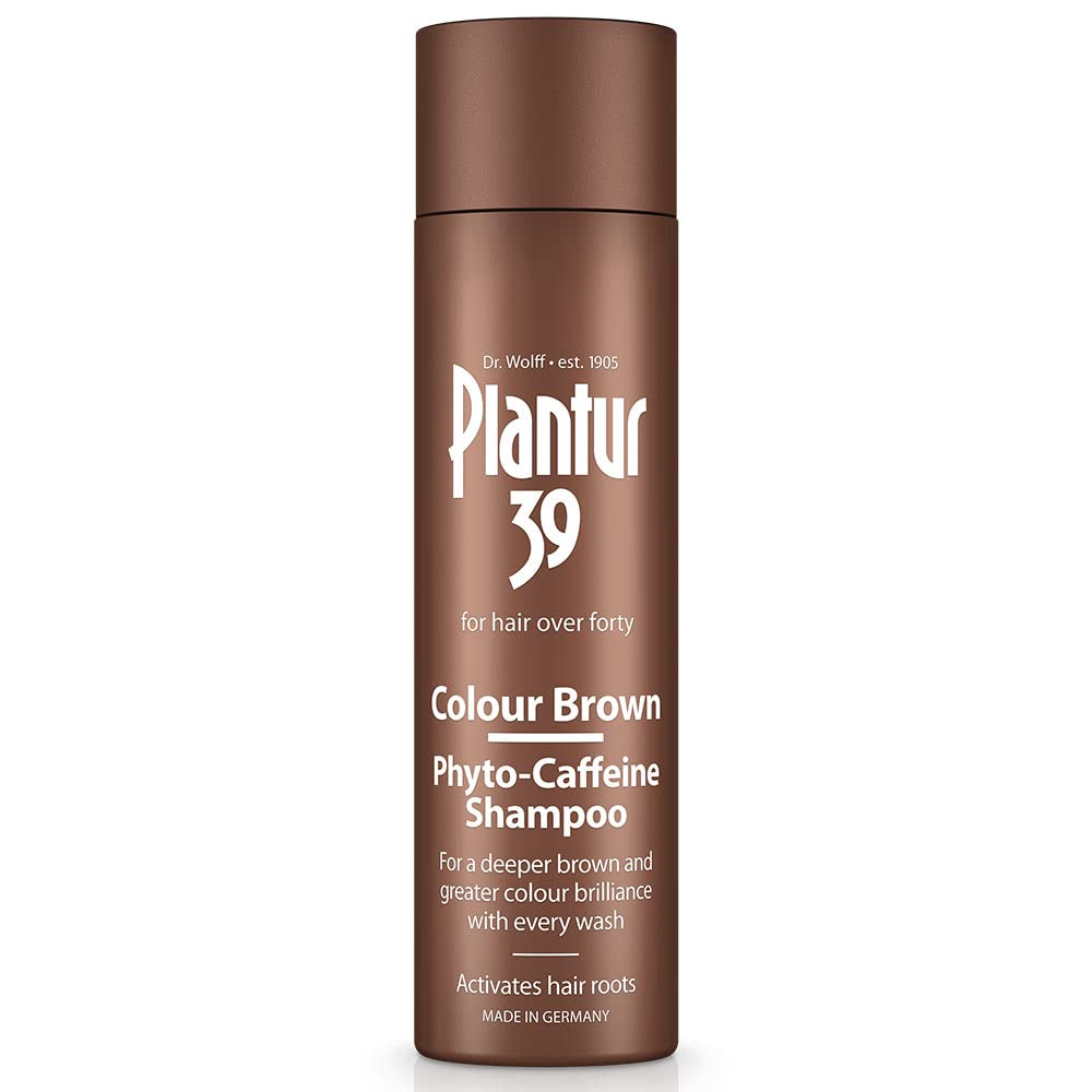 Plantur 39 Color Brown Phyto-Caffeine Shampoo, 8.45 Fl Oz