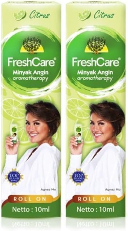 Fresh Care Roll on 10ml, Citrus (Pack of 2)