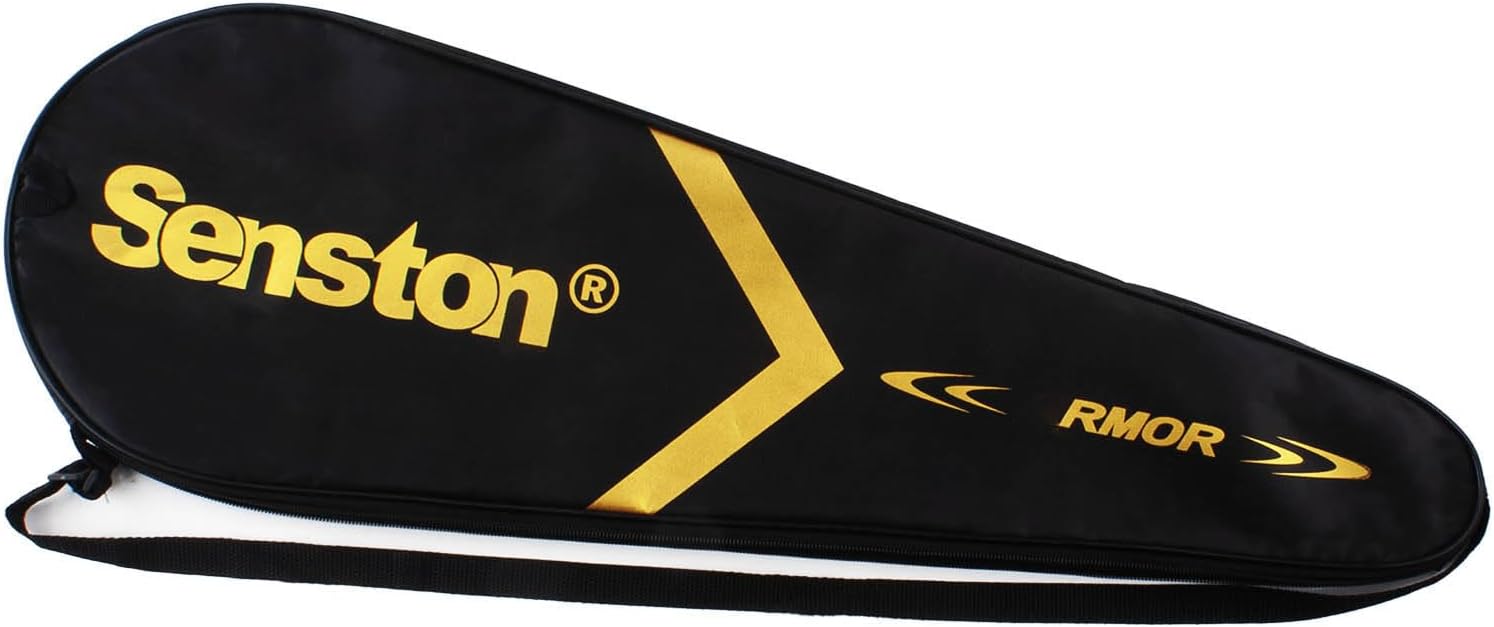 Senston Badminton Racket Cover Badminton Racket Bag with Adjustable Shoulder Strap
