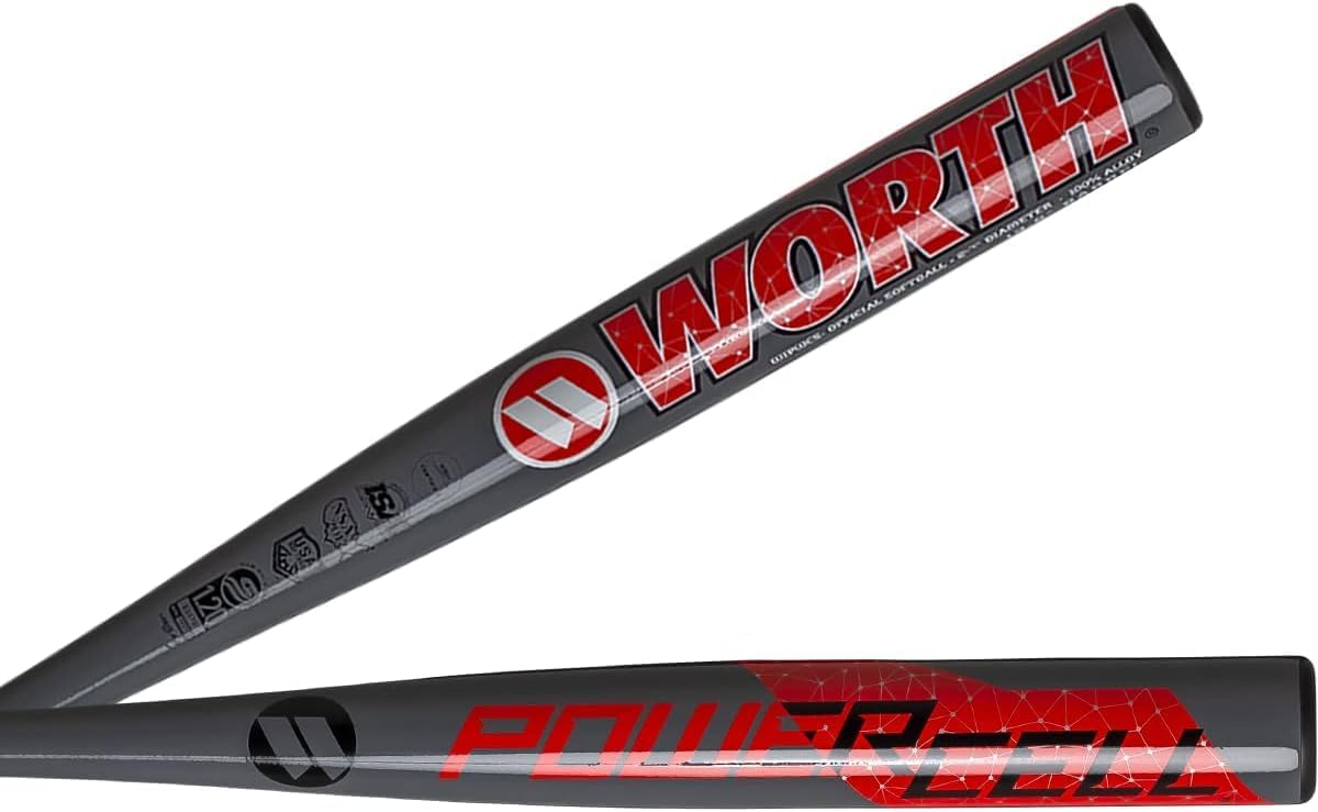Worth | POWERCELL | Balanced | All-Association Slowpitch Softball Bat | Multiple Sizes
