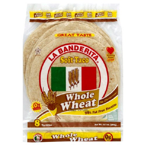 LA BANDERITA TORTILLA WHLWHT 8PC-12.7 OZ -Pack of 12
