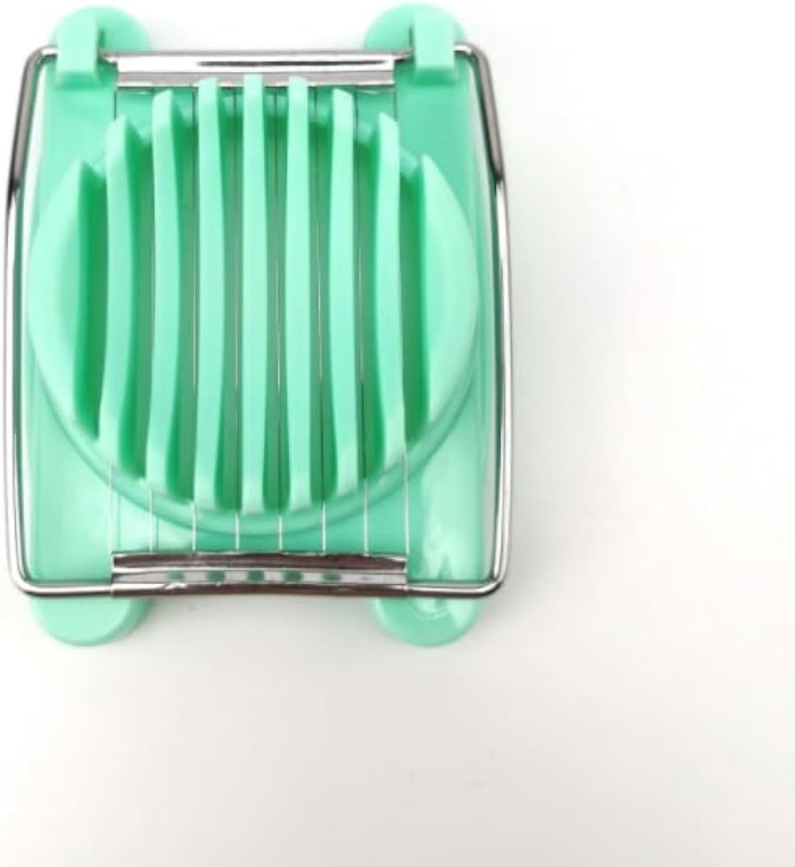 Spam Slicer, Luncheon Meat Slicer, Multipurpose Stainless Steel Wire Slicer, Egg Fruit Banana Soft Cheese Slicer (Light green)