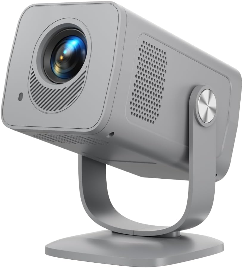 TOPTRO Mini Portable Projector 1080P Supported WiFi 6 and Bluetooth 5.2