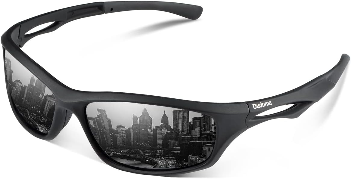 Duduma Sunglasses Mens Polarised Sports Sunglasses for Men Women Fishing Running Cycling Golf Sunglass Polarized UV Protection TR90