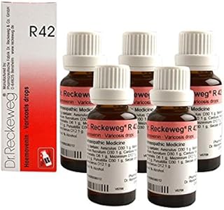 Dr.Reckeweg Germany R42 Varicose Veins Pack of 5