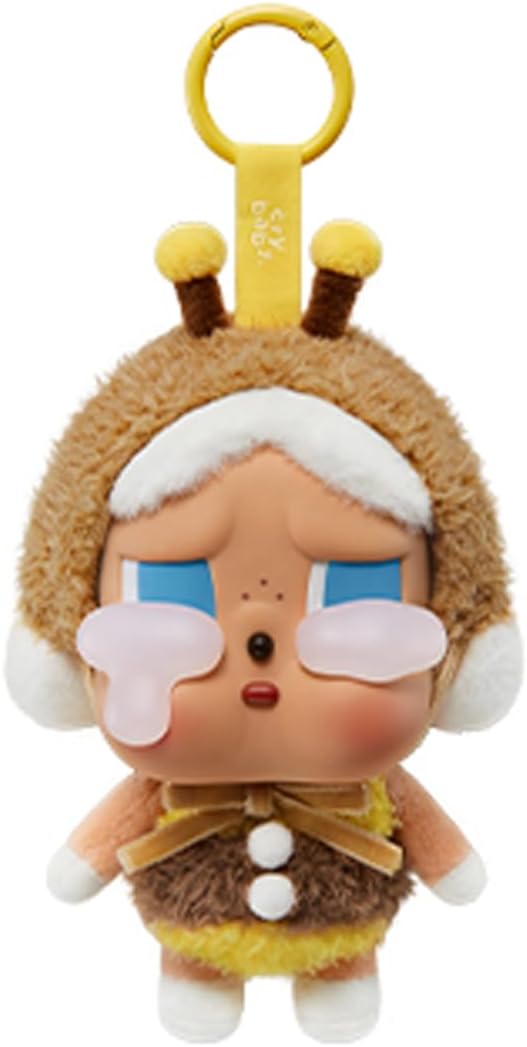 LYQJXF Cryings Again Plush Figures, Cryings Babies Cuddly Toy Key Ring, Crybabys Dolls Action Figures Collectible Figures Plush Doll Pendant Birthday Gift (B)
