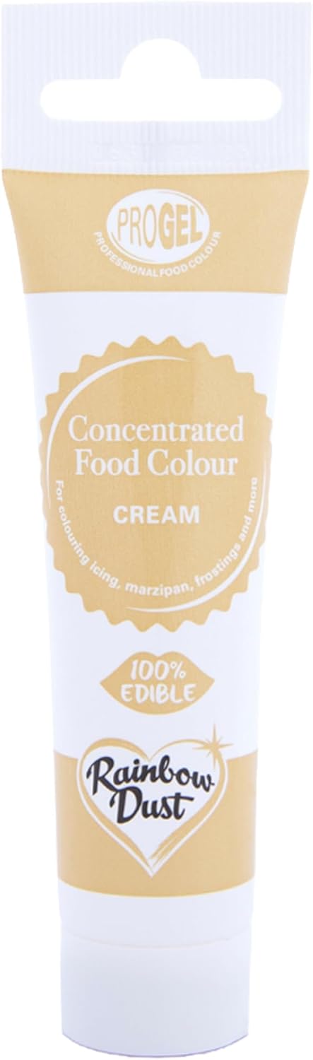 Rainbow Dust ProGel Professional Food Colouring (Cream, 25g)
