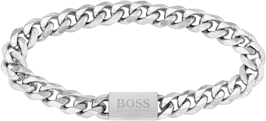 BOSS Jewelry Men's CHAIN LINK Collection Chain Bracelet Available in Two Sizes