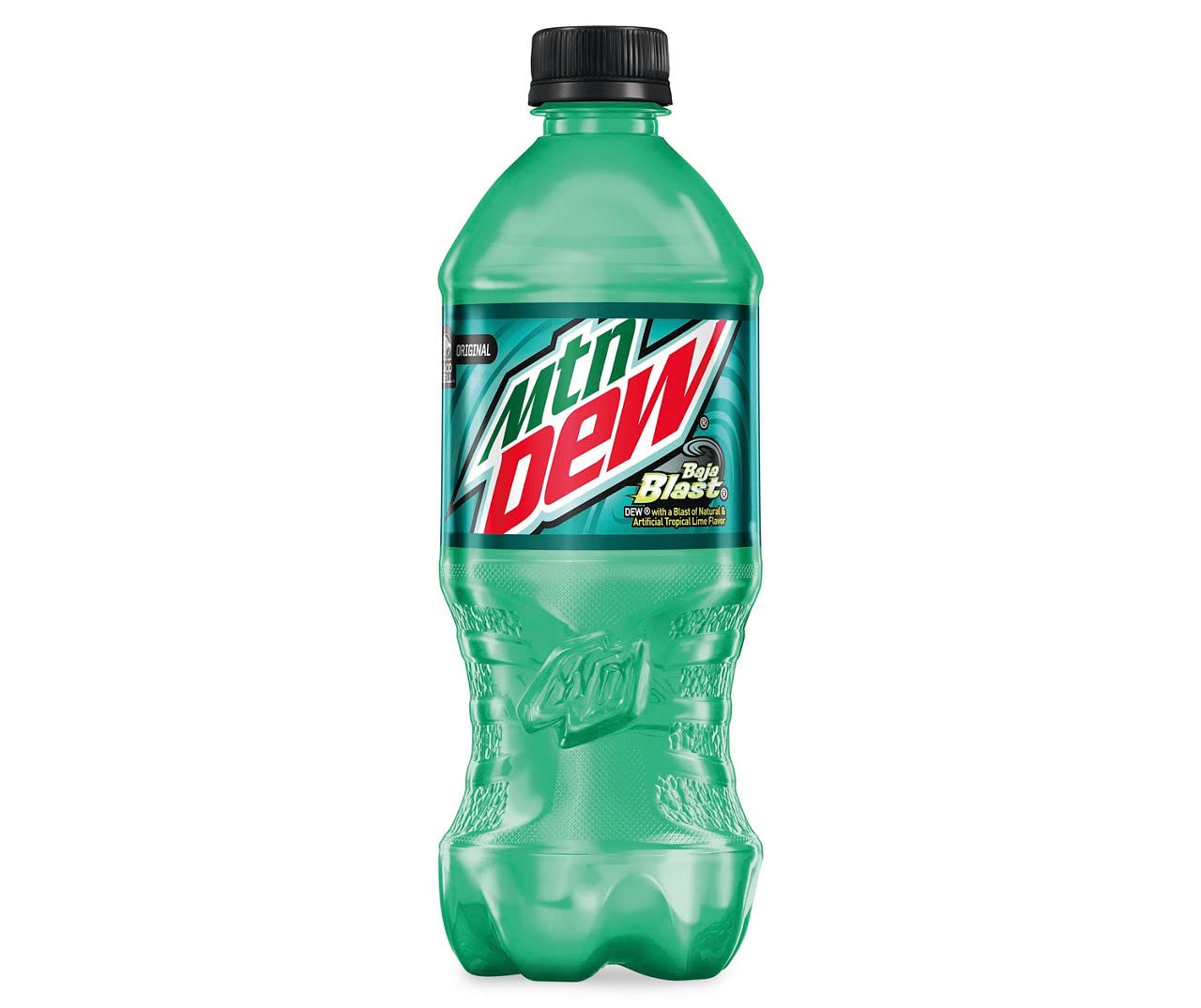 Mtn Dew Baja Blast 20 oz 4pack Mountain soda pop soft drink