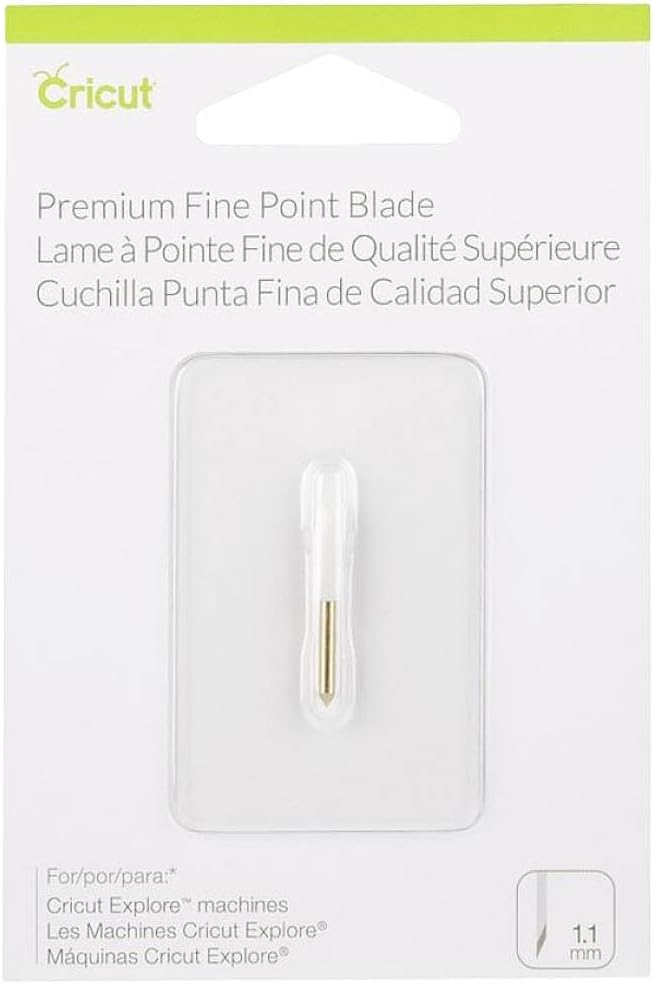 Cricut 2007300 Premium Fine-Point Blade, Metal, One Size