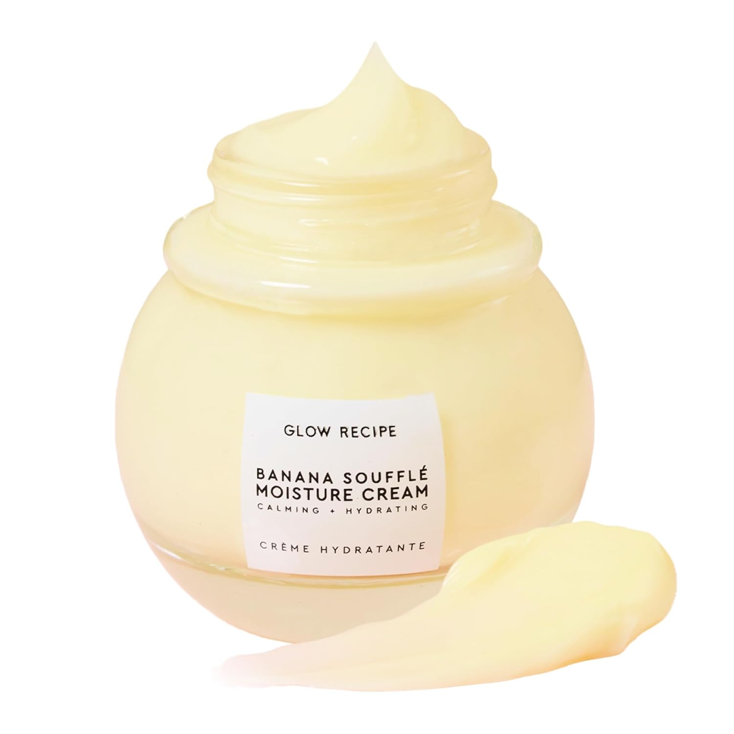 Glow Recipe Banana Souffle Moisturizer Face Cream - Lightweight, Hydrating Moisturizer to Help Soothe Redness & Improve Skin Barrier - Non-Comedogenic Korean Skincare Moisturizer (50 ml)