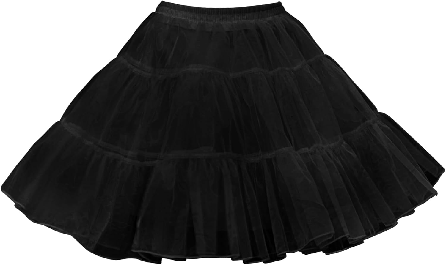 Vlazom Women 50's Petticoat Classic A-Line Underskirt Vintage Rockabilly Tutu Skirt for Wedding Dress Ball Gown Cosplay Halloween Costume S-3XL