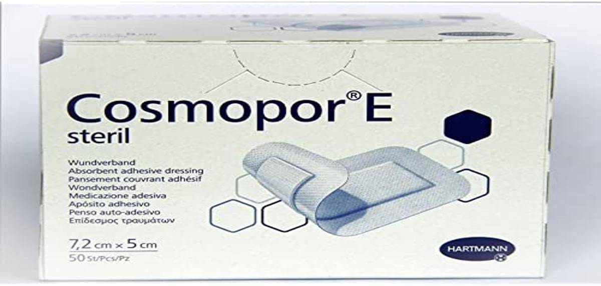 COSMOPOR E ADHESIVE 7.2X5CM X 50