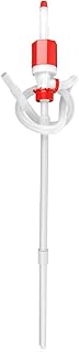 TERA PUMP TRDRUM40 (BPA-Free) Compact Manual Fuel Drum Pump Heavy Duty Portable with Adjustable Length for 55-Gallon Drum Barrels