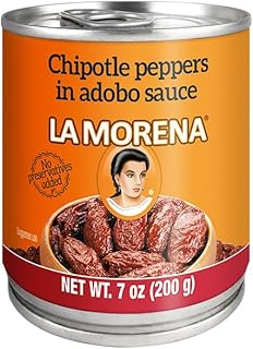 La Morena Chipotle peppers In Adobo sauce 7 oz (Packaging may vary)