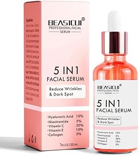 Vitamin C Serum for Face – Anti Aging Face Serum with Vitamin C, Hyaluronic Acid, Vitamin E – Radiance Serum for Dark Spots, Even Skin Tone, Eye Area, Fine Lines & Wrinkles, 1 Fl Oz