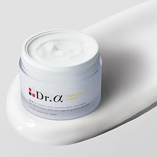 Dr Alpha Skin Barrier Cream 80ml, Moisturizing for Dry, Sensitive Skin, Face Care Lotion, Rejuvenating Face, Body, Legs