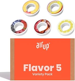air up® Flavor pods 5X Flavor Fiesta | Vegan & 0 Sugar | Discover Many More Flavored Water pods for Your Water Bottle | Flavors for Water | Scent pods for Water Bottle | Flavored Water Bottle