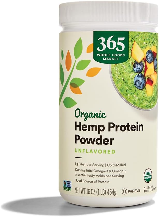 365 by Whole Foods Market, Organic Hemp Protein Powder Unflavored, 16 oz