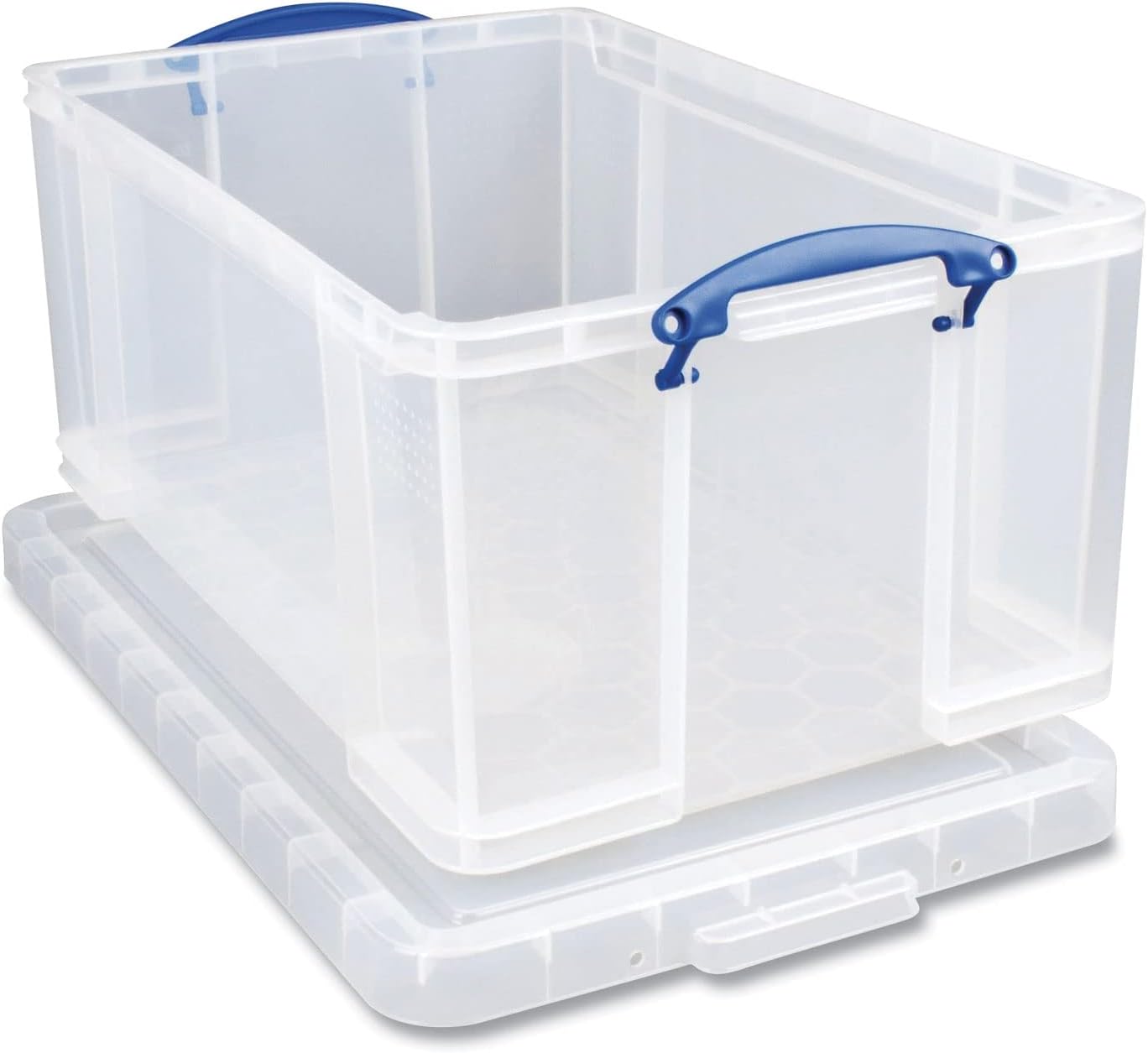 """Really Useful 64 Litre Storage Box, Clear"""