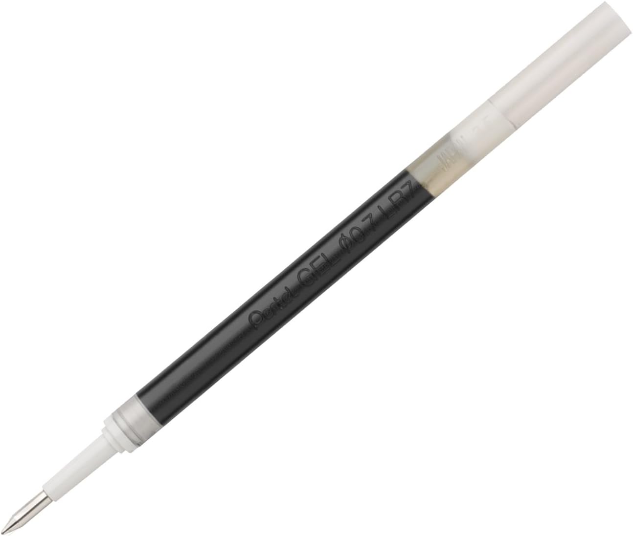 Pentel Refill Ink for EnerGel Liquid Gel Pen / 0.7mm Black Ink / Value Set of 10 Refills