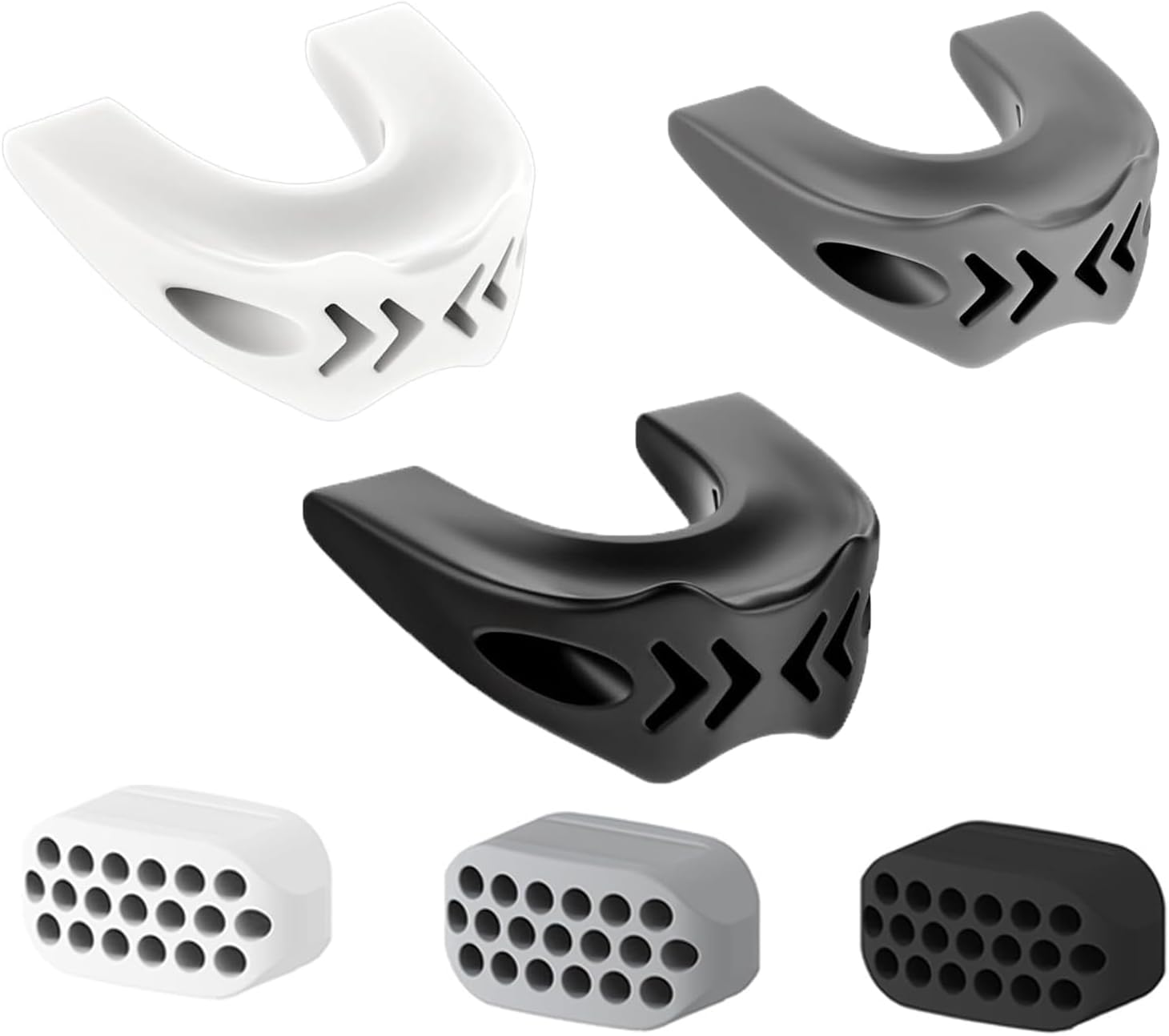 Jaw Trainer-Jawline Exerciser for Men & Women|3 Resistance Levels Jaw Exerciser for Beginner Intermediate & Advanced Users
